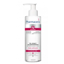 PHARMACERIS N Żel kojacy zaczerwienienia do mycia twarzy i oczu PURI-CAPILIUM, 190ml