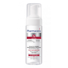 PHARMACERIS N Delikatna pianka wzmacniajaca naczynka do mycia twarzy i oczu PURI-CAPILIQMUSSE, 150ml PHARMACERIS N Delikatna pianka wzmacniajaca naczynka do mycia twarzy i oczu PURI-CAPILIQMUSSE, 150ml
