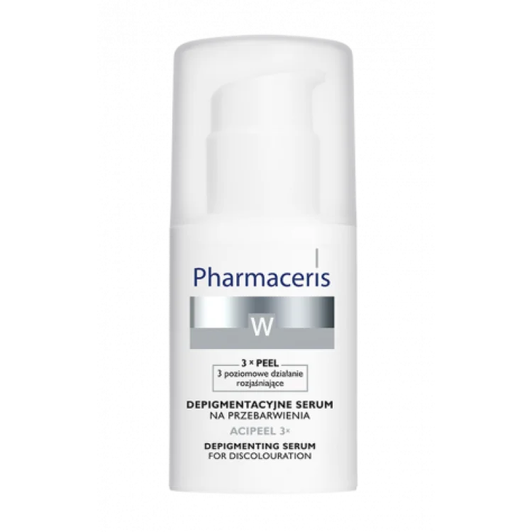 PHARMACERIS W Depigmentacyjne serum na przebarwienia na noc ACIPEEL 3x, 30ml PHARMACERIS W Depigmentacyjne serum na przebarwienia na noc ACIPEEL 3x, 30ml