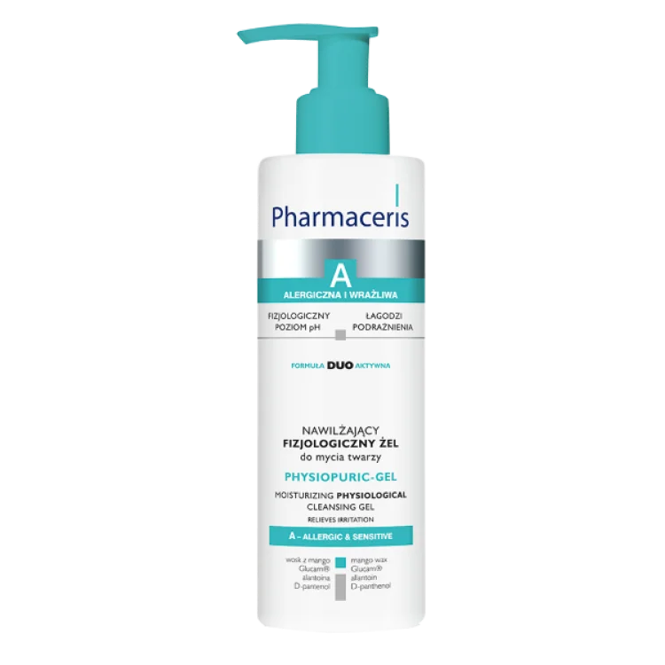 PHARMACERIS A Nawilzajacy fizjologiczny zel do mycia twarzy i oczu PHYSIOPURIC-GEL, 190ml PHARMACERIS A Nawilzajacy fizjologiczny zel do mycia twarzy i oczu PHYSIOPURIC-GEL, 190ml