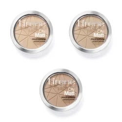 LIRENE, CITY MATT Mineralny puder matujący, TRANSPARENTNY 01, 9g LIRENE, CITY MATT Mineralny puder matujący, TRANSPARENTNY 01, 9g