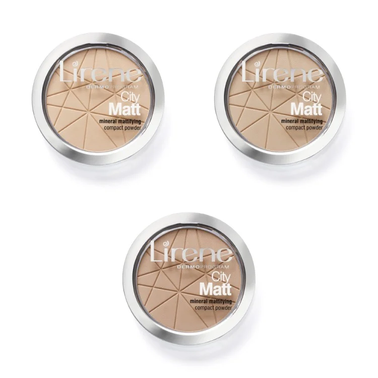 LIRENE, CITY MATT Mineralny puder matujący, TRANSPARENTNY 01, 9g LIRENE, CITY MATT Mineralny puder matujący, TRANSPARENTNY 01, 9g