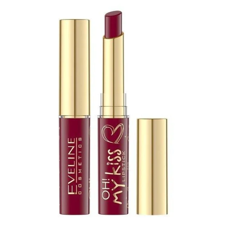 Eveline Oh My Kiss Lipstick Pomadka do Ust w Sztyfcie Nr 13 Love Betty 1.5g Eveline Oh My Kiss Lipstick Pomadka do Ust w Sztyfcie Nr 13 Love Betty 1.5g