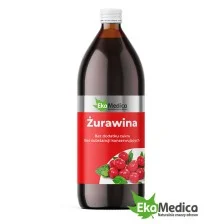 EkaMedica Naturalny 100% Sok z Żurawiny 500 ml