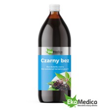EkaMedica Naturalny 100% Sok z Czarnego Bzu 500ml EkaMedica Naturalny 100% Sok z Czarnego Bzu 500ml