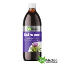 EkaMedica Naturalny Sok z Ostropestu bez Dodatku Cukru Wspiera Trawienie 500ml EkaMedica Naturalny Sok z Ostropestu bez Dodatku Cukru Wspiera Trawienie 500ml