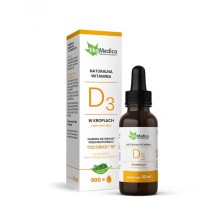 EkaMedica Witamina D3 Krople 30ml EkaMedica Witamina D3 Krople 30ml