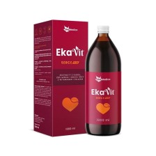 EkaMedica Ekavit Serce Plus Tonik Witalny z Ekstraktem z Głogu Żeń- Szenia i Dzikiej Róży 1000ml EkaMedica Ekavit Serce Plus Tonik Witalny z Ekstraktem z Głogu Żeń- Szenia i Dzikiej Róży 1000ml