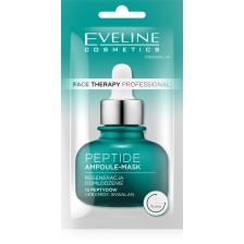 Eveline Face Therapy Professional Ampoule-Mask Peptide Regeneracyjna Maska w Kremie dla Skóry Szarej i Zmęczonej 8ml Eveline Face Therapy Professional Ampoule-Mask Peptide Regeneracyjna Maska w Kremie dla Skóry Szarej i Zmęczonej 8ml