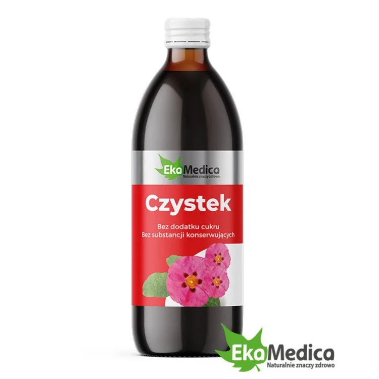 EkaMedica 100% Sok z Czystka 500ml EkaMedica 100% Sok z Czystka 500ml