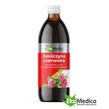 EkaMedica Naturalny Sok z Koniczyny Czerwonej 500ml EkaMedica Naturalny Sok z Koniczyny Czerwonej 500ml