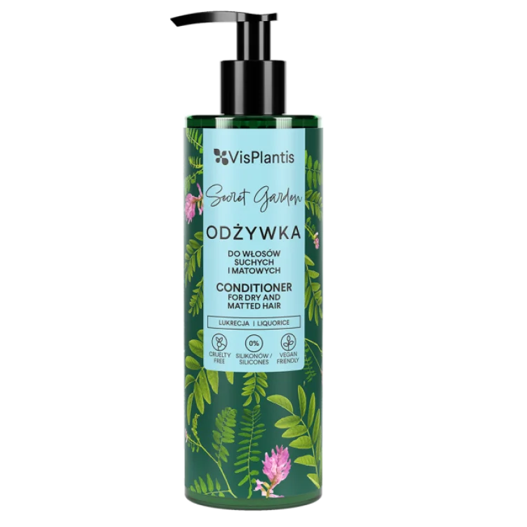 Vis Plantis Secret Garden Lukrecja Odżywka do Włosów Suchych i Matowych 400ml Vis Plantis Secret Garden Lukrecja Odżywka do Włosów Suchych i Matowych 400ml