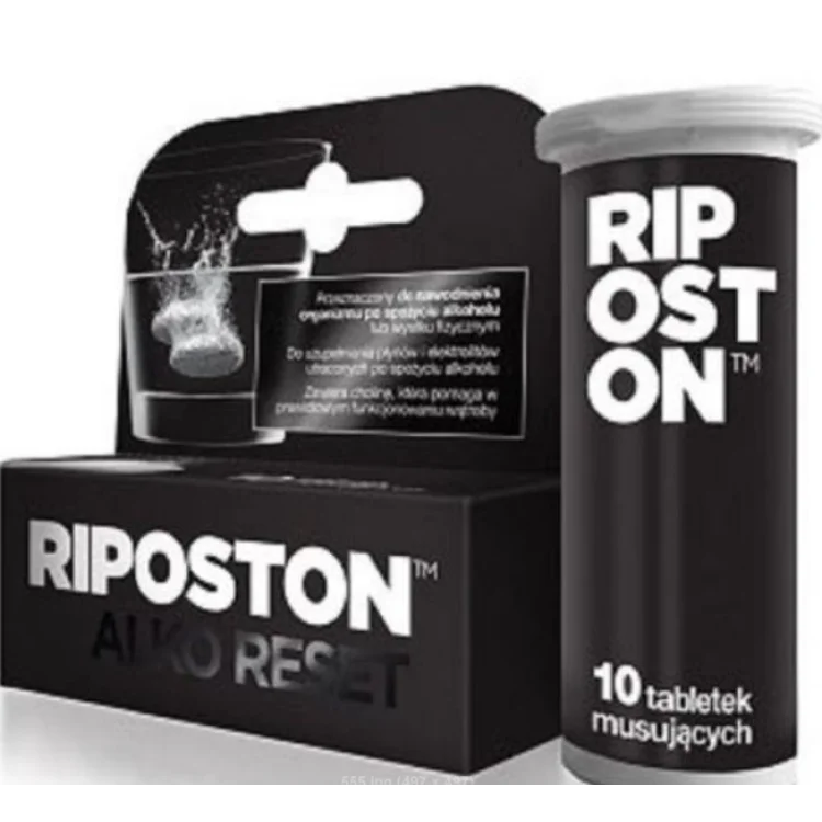 Aflofarm Riposton Alko Reset 10 Tabletek Aflofarm Riposton Alko Reset 10 Tabletek
