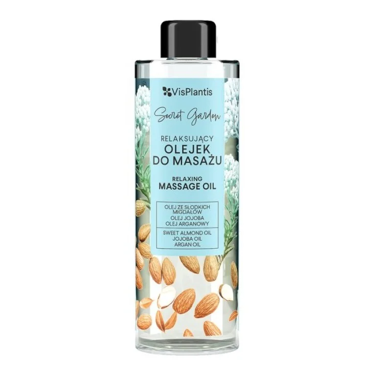Vis Plantis Secret Garden Relaksujący Olejek do Masażu dla każdego Rodzaju Skóry 200ml Vis Plantis Secret Garden Relaksujący Olejek do Masażu dla każdego Rodzaju Skóry 200ml
