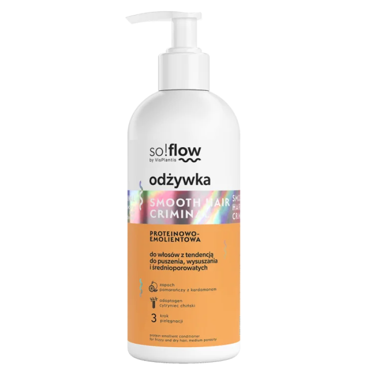 So!Flow by Vis Plantis Odżywka Proteinowo-Emolientowa do Włosów z Tendencją do Puszenia 300ml So!Flow by Vis Plantis Odżywka Proteinowo-Emolientowa do Włosów z Tendencją do Puszenia 300ml
