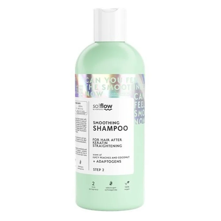So!Flow Wygładzający Szampon do Włosów po Keratynowym Prostowaniu 400ml So!Flow Wygładzający Szampon do Włosów po Keratynowym Prostowaniu 400ml