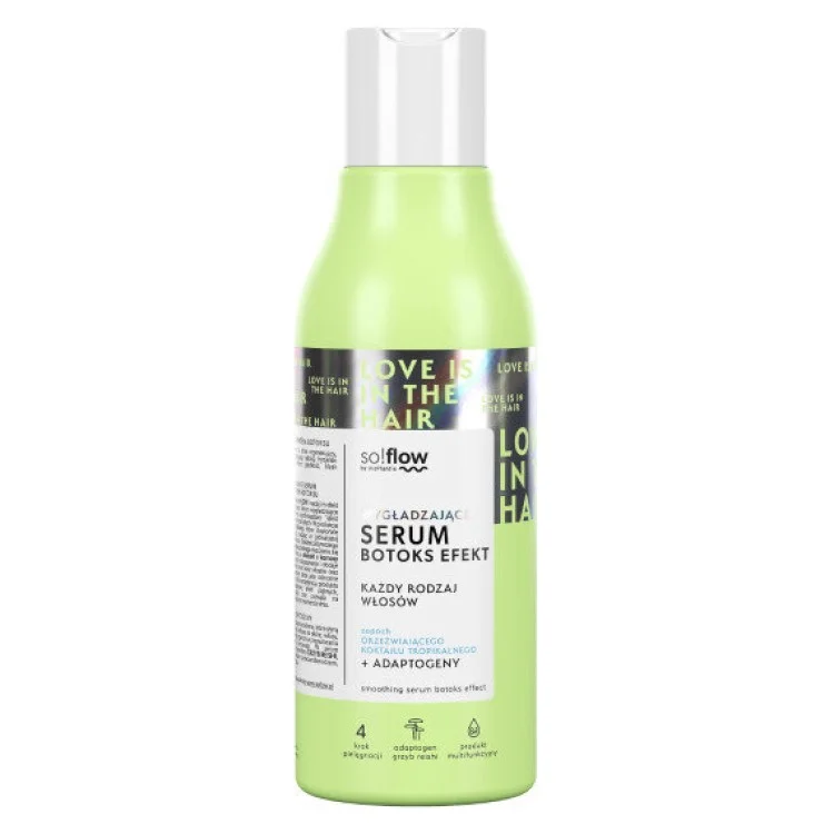 So!Flow Wygładzające Serum z Efektem Botoksu dla każdego Rodzaju Włosów 150ml So!Flow Wygładzające Serum z Efektem Botoksu dla każdego Rodzaju Włosów 150ml