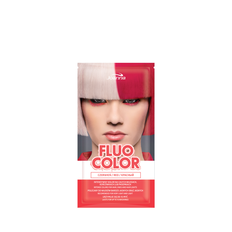 FLUO COLOR - Czerwien, 35g