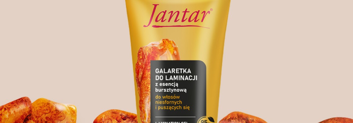 Efekt keratynowego prostowania z galeretk jantar z esencją bursztynową do laminacji włosów Efekt keratynowego prostowania z galeretk jantar z esencją bursztynową do laminacji włosów