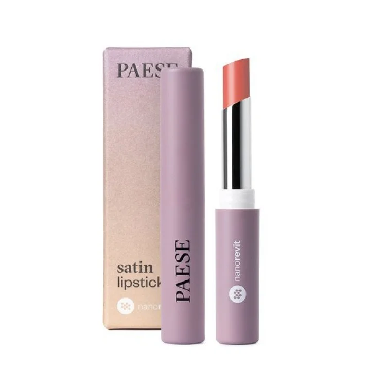 PAESE NANOREVIT Satynowa pomadka do ust, 21 SOFT PEACH 2,2g PAESE NANOREVIT Satynowa pomadka do ust, 21 SOFT PEACH 2,2g
