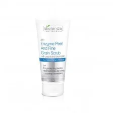 BIELENDA PROFESSIONAL DUO AQUA PORINE & TREHALOSE Enzymatyczny peeling drobnoziarnisty do twarzy z papaina i bromelaina, 150g EXP: 07.2025