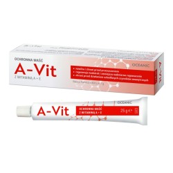 OCEANIC A-Vit Ochronna maść z witaminą A + E 25g OCEANIC A-Vit Ochronna maść z witaminą A + E 25g