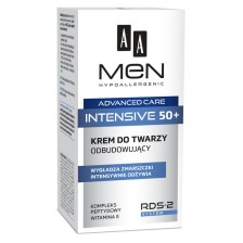 AA MEN ADVANCED CARE INTENSIVE 50+ krem do twarzy odbudowująco-regenerujący 50ml