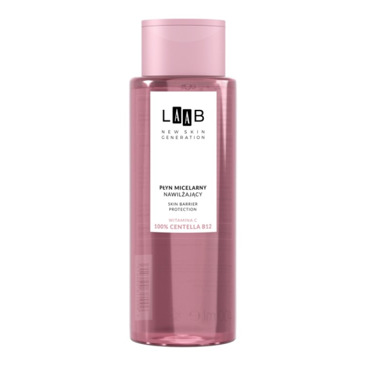 AA LAAB 100% CENTELLA B12 Nawilżający płyn micelarny 400ml