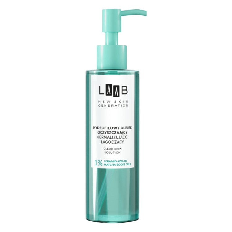 AA LAAB CLEAR SKIN SOLUTION Hydrofilowy olejek do demakijażu normalizująco-łagodzący 200ml