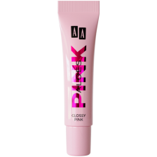 AA PINK ALOES Multinawilżający balsam do ust - glossy pink 10 g