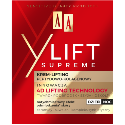 AA Y LIFT SUPREME Krem-lifting peptydowo-kolagenowy 50ml AA Y LIFT SUPREME Krem-lifting peptydowo-kolagenowy 50ml