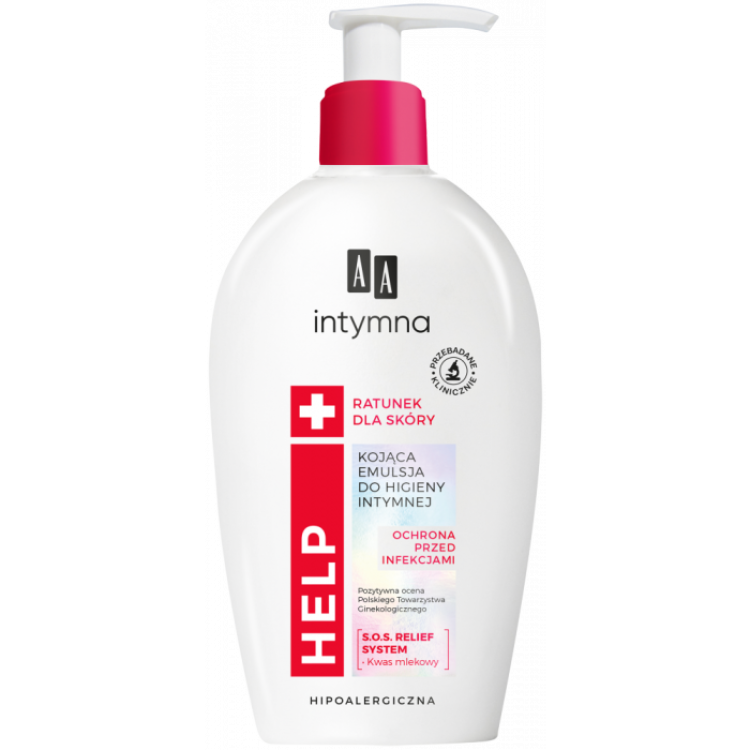 AA INTYMNA HELP KOJĄCA EMULSJA DO HIGIENY INTYMNEJ 300 ML