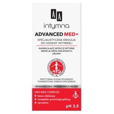 AA INTYMNA MED ADVANCED PH 3,5 SPECJALISTYCZNA EMULSJA DO HIGIENY INTYMNEJ - DOZOWNIK 300 ML AA INTYMNA MED ADVANCED PH 3,5 SPECJALISTYCZNA EMULSJA DO HIGIENY INTYMNEJ - DOZOWNIK 300 ML