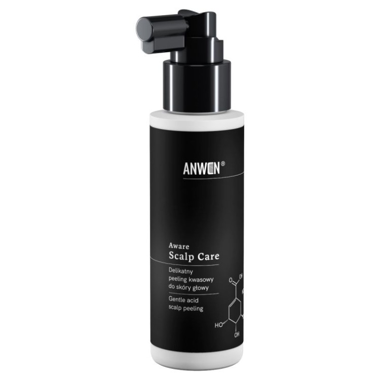 ANWEN AWARE SCALP CARE PEELING KWASOWY DO SKÓRY GŁOWY 100ML