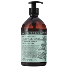 BARWA AROMA SOAPS Mydło w płynie bazylia 500ml BARWA AROMA SOAPS Mydło w płynie bazylia 500ml
