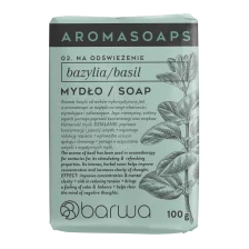 BARWA AROMA SOAPS Mydło w kostce bazylia 100 g