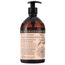 BARWA AROMA SOAPS Mydło w płynie mandarynka 500 ml BARWA AROMA SOAPS Mydło w płynie mandarynka 500 ml