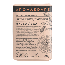 BARWA AROMA SOAPS Mydło w kostce mandarynka 100 g BARWA AROMA SOAPS Mydło w kostce mandarynka 100 g