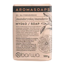 BARWA AROMA SOAPS Mydło w kostce mandarynka 100 g