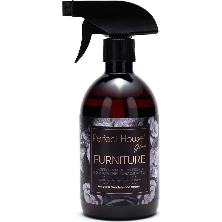 BARWA PERFECT GLAM Glam Furniture profesjonalne mleczko do mycia i pielęgnacji mebli 500ml 
