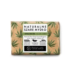 NATURALNE SZARE MYDŁO Z OLEJEM Z KONOPI 90 G NATURALNE SZARE MYDŁO Z OLEJEM Z KONOPI 90 G