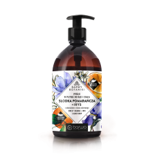 BARWA BARWY BOTANIKI Mydło w płynie do rąk i ciała SŁODKA POMARAŃCZA + IRYS 500ml EXP: 04.2026 BARWA BARWY BOTANIKI Mydło w płynie do rąk i ciała SŁODKA POMARAŃCZA + IRYS 500ml EXP: 04.2026