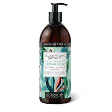 BARWA NATURAL EXPERT ODŻYWCZY ŻEL POD PRYSZNIC BIAŁA HERBATA + EKSTRAKT Z OLIWKI 480ML BARWA NATURAL EXPERT ODŻYWCZY ŻEL POD PRYSZNIC BIAŁA HERBATA + EKSTRAKT Z OLIWKI 480ML