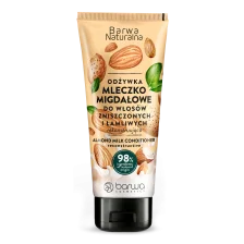BARWA NATURALNA MLECZKO MIGDAŁOWE ODŻYWKA REKONSTRUUJĄCA 200ML