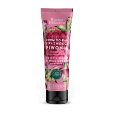 BARWA NATURALNA PIWONIA WYGŁADZAJĄCY KREM DO RĄK I PAZNOKCI 100ml