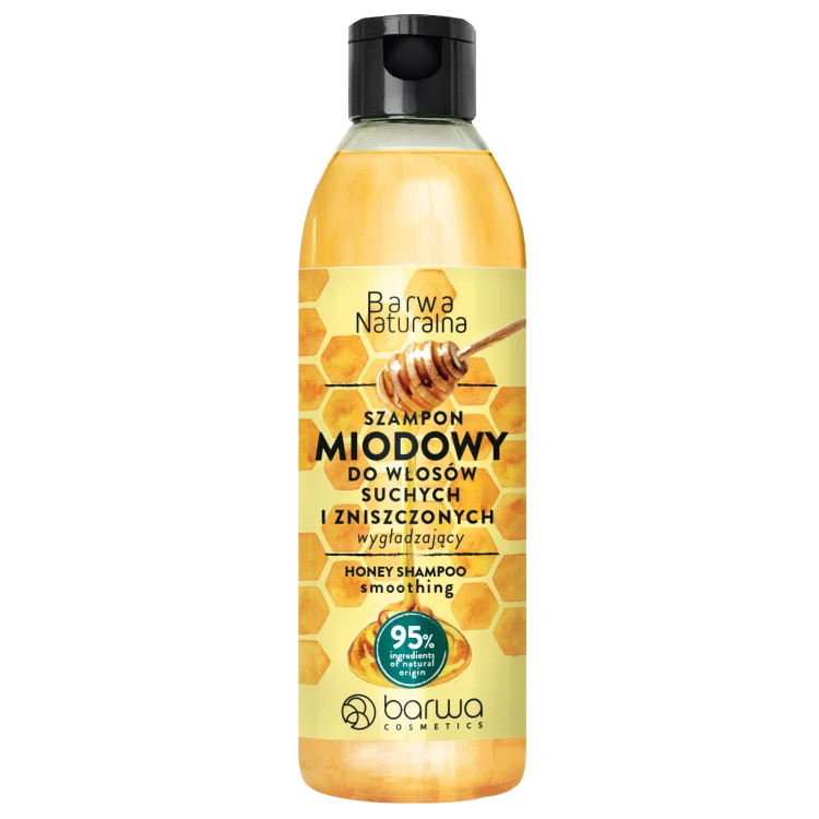 BARWA NATURALNA Szampon wygładzający miodowy 300 ml BARWA NATURALNA Szampon wygładzający miodowy 300 ml