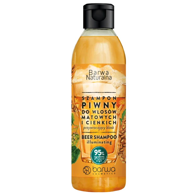 BARWA NATURALNA NATURALNY SZAMPON DROŻDŻOWY PRZYWRACAJĄCY BLASK 300ml BARWA NATURALNA NATURALNY SZAMPON DROŻDŻOWY PRZYWRACAJĄCY BLASK 300ml