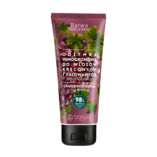 BARWA NATURALNA WINOGRONOWA ODŻYWKA DO WŁOSÓW KRĘCONYCH I FALOWANYCH 200ml BARWA NATURALNA WINOGRONOWA ODŻYWKA DO WŁOSÓW KRĘCONYCH I FALOWANYCH 200ml