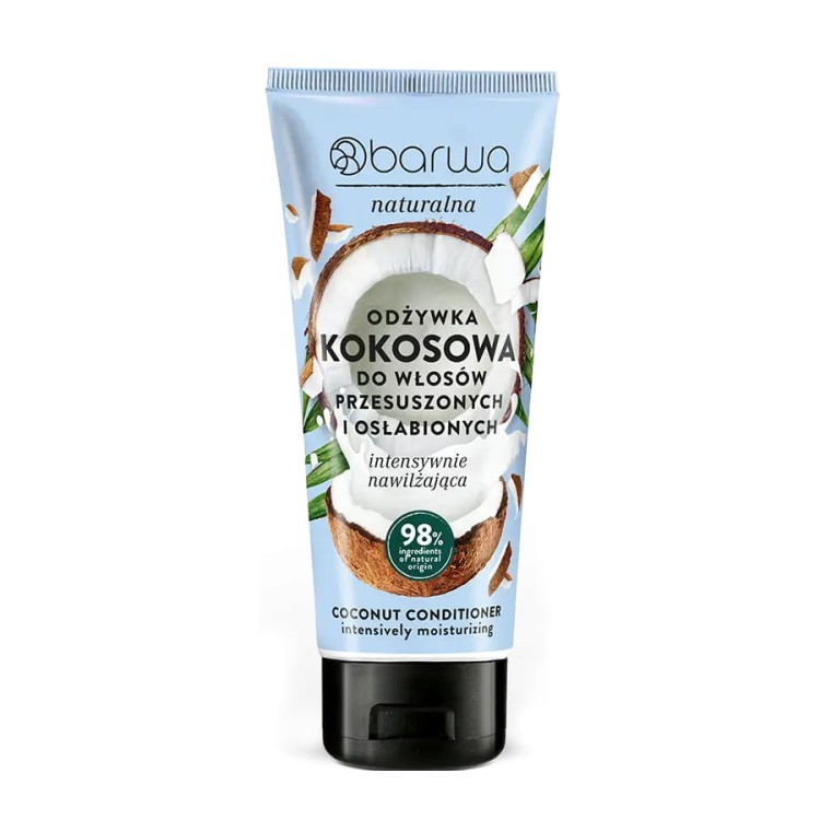 BARWA NATURALNA Odżywka kokosowa nawilżająca 200 ml BARWA NATURALNA Odżywka kokosowa nawilżająca 200 ml