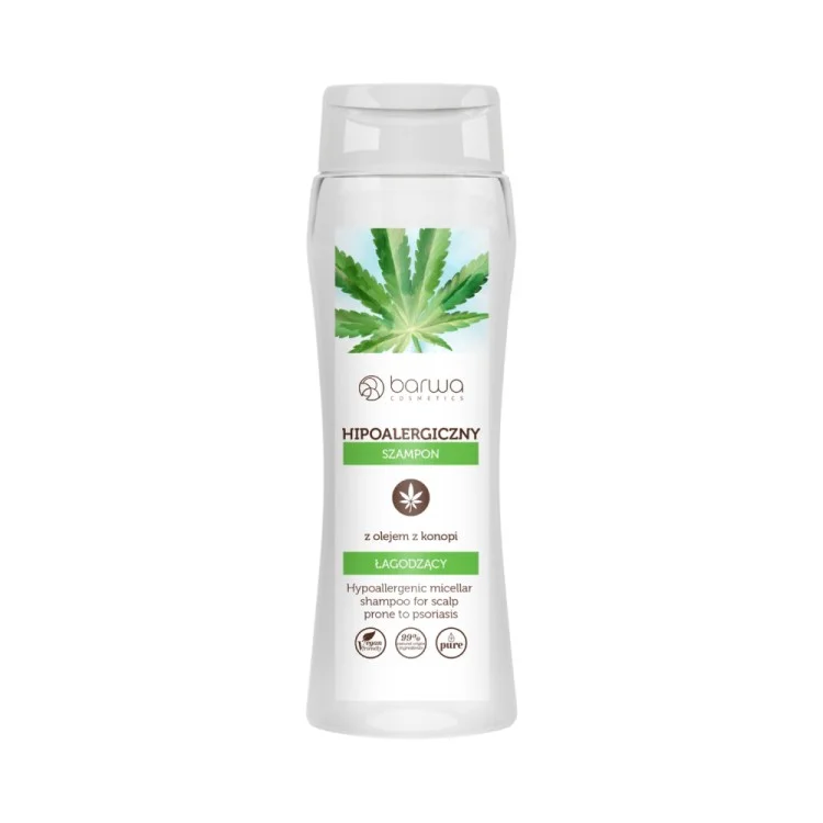 BARWA HIPOALERGICZNY SZAMPON Z OLEJEM Z KONOPI 400ML BARWA HIPOALERGICZNY SZAMPON Z OLEJEM Z KONOPI 400ML